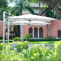 Tuuci Square Bay Master M1 Classic Commercial Cantilever Umbrella