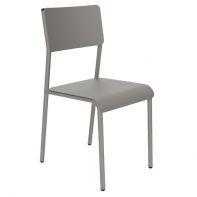 Cantina Commercial Solid Patio Chair by LC Furniture