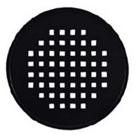 20" Round Commercial Cubed Pattern Top with Universal Side Table Frame by LC Furniture