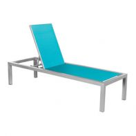 Coastal Commercial Sling Chaise Lounge by LC Furniture