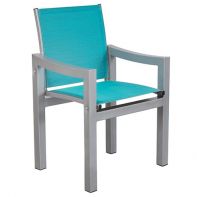 Coastal Commercial Sling Dining Chair by LC Furniture