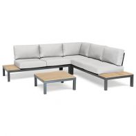 ELBA Commercial Corner Set - Cast Silver by KETTLER