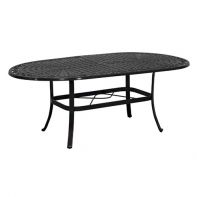 42" x 76" Universal Commercial Dining Table Base with Woven Pattern Top by LC Furniture