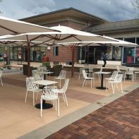 Tuuci Rectangle Ocean Master Max Classic Commercial Dual Cantilever Umbrella