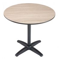 Elements 36" Round Commercial Outdoor Dining Table Top and Bases