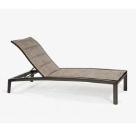 Vision Padded Sling Commercial Elevated Nesting Chaise Lounge by Texacraft