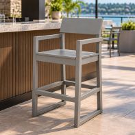 POLYWOOD EDGE Bar Arm Chair
