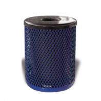 Ultrasite 32 Gallon Trash Receptacle - Diamond Pattern