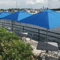 Tuuci Square Bay Master M1 Fiber-Flex Commercial Umbrella