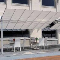 10' x 16' Flexy Aluminum Rectangle Offset Umbrella