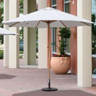Galtech 11' Premium Wood Market Umbrella