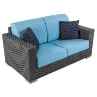 Commercial Wicker Love Seat