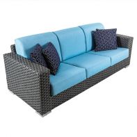 Wicker Commercial Sofa
