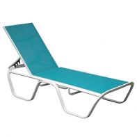 Horizon Commercial Sling Chaise Lounge by LC Furniture