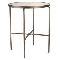 36" Round Commercial Acrylic Bar Table by LC Furniture