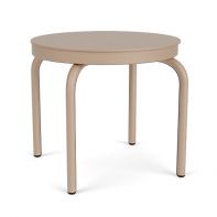 20" Round Commercial Standard Side Table with Solid Top by LC Furniture
