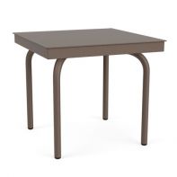 20" Square Commercial Standard Side Table with Solid Top by LC Furniture