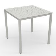 42" Square Commercial Bar Table Base with Cube Pattern Top by LC Furniture