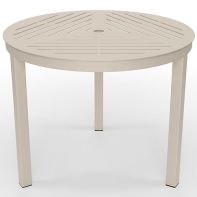 Round Slat Pattern Table Top