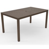 Rectangular Cube Pattern Table Top