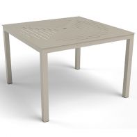 Coastal 42" X 42" Commercial Dining Table Base with Slat Pattern Top by LC Furniture