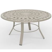 36" Round Commercial Universal Coffee Table with Woven Top by LC Furniture