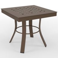 20" Cube Square Commercial Table Top with Universal Side Base by LC Furniture