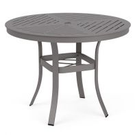 Round Slat Pattern Table Top