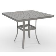 36" Square Commercial Cube Table Top with Universal Dining Table Base by LC Furniture