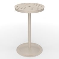 24" Round Slat Pattern Table Top