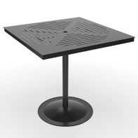 42" Square Slat Pattern Table Top