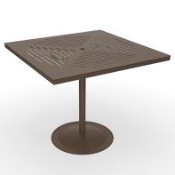48" Square Slat Pattern Table Top