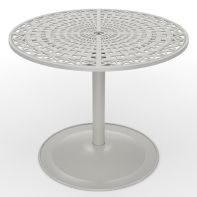 36" Round Commercial Bistro Pub Table with Woven Pattern Top by LC Furniture