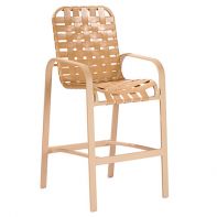 Horizon Commercial Cross Weave Bar Chair by LC Furniture