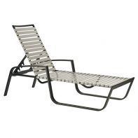 Skyline Commercial Strap Chaise Lounge by LC Furniture