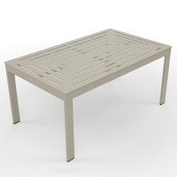 24" X 40" Skyline Commercial Rectangular Coffee Table with Slat Top by LC Furniture