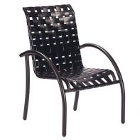 Velocity Commercial Cross Weave Dining Chair by LC Furniture