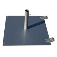 Square Steel Umbrella Base 80lbs. with Wheels by LC Furniture