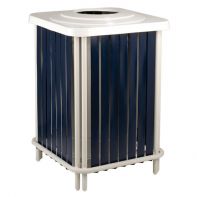 Strap Waste Receptacle with Liner by LC Furniture