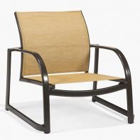 Key West Sling Commercial Sled Base Nesting Sand Chair by Texacraft