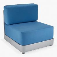  Era Modular Commercial Armless Straight Chair by Texacraft