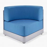 Era Modular Curved Commercial Corner Chair by Texacraft