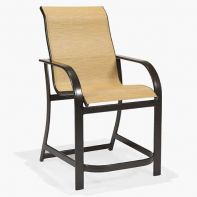 Key West Sling Commercial Stationary Balcony Height Stool by Texacraft