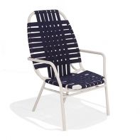 Surf Suncloth Weave Commercial Dining Chair w/Arms 