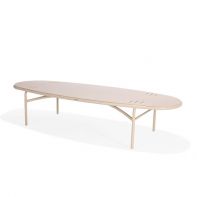 Surf Oval Commercial Coffee Table
