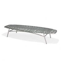 Surf Suncloth Weave Stackable Commercial Chaise-Fixed