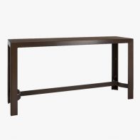 Meza Commercial 62" Balcony Ledge Table by Texacraft