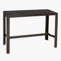 Meza Commercial 62" Bar Ledge Table by Texacraft