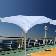 13' Round Tulip Commercial Umbrella