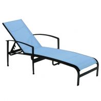 Metro Commercial Sling Chaise Lounge by LC Furniture
